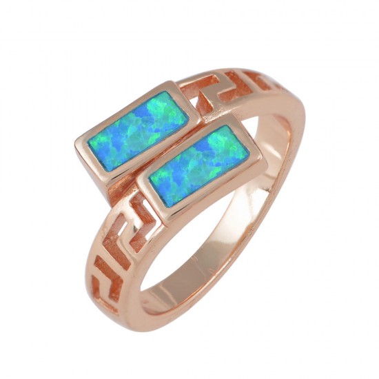 Δαχτυλίδι με Opal Πέτρα από Ασήμι 925