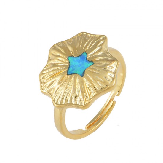 Δαχτυλίδι με Opal Πέτρα από Ασήμι 925