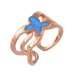 Δαχτυλίδι με Opal Πέτρα από Ασήμι 925