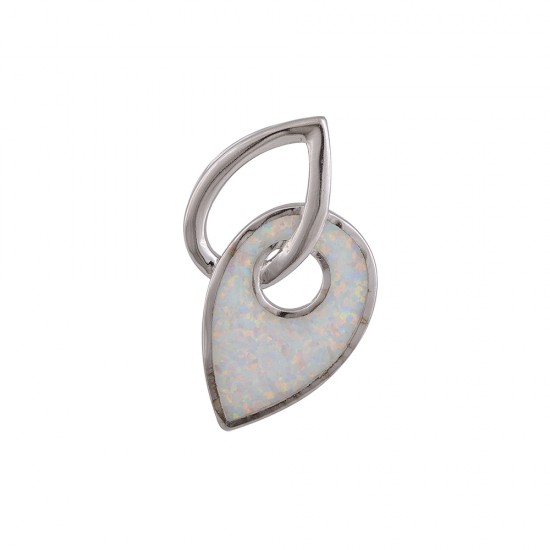 Μοτίφ με Opal Πέτρα από Ασήμι 925