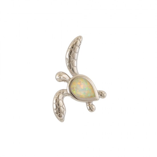 Μοτίφ με Opal Πέτρα από Ασήμι 925