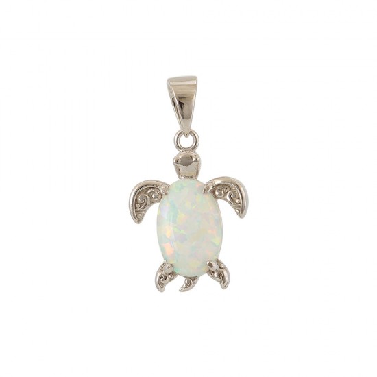 Μοτίφ με Opal Πέτρα από Ασήμι 925