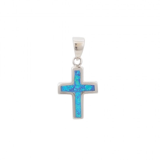 Μοτίφ με Opal Πέτρα από Ασήμι 925