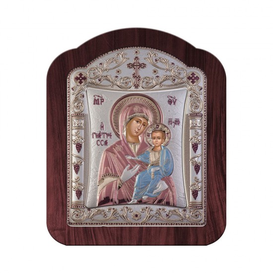 Παναγία Γιάτρισσα με Κλασικό Κανονικό Στεφάνι