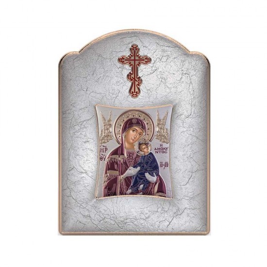 Παναγία  Αμόλυντος με Μοντέρνο Φαρδύ Στεφάνι