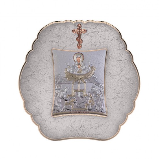 Ζωοδόχος Πηγή με Μοντέρνο Στρογγυλό Στεφάνι