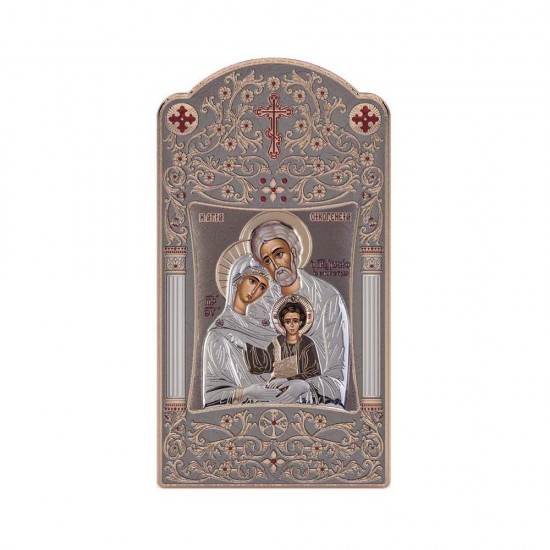 Αγία Οικογένεια με Κλασικό Μακρόστενο Στεφάνι