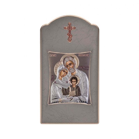 Αγία Οικογένεια με Μοντέρνο Μακρόστενο Στεφάνι