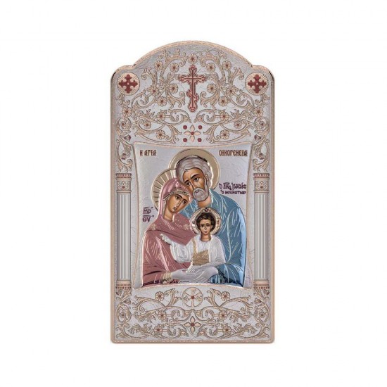 Αγία Οικογένεια με Κλασικό Μακρόστενο Στεφάνι