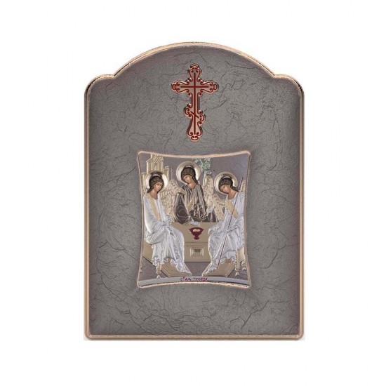 Αγία Τριάδα με Μοντέρνο Φαρδύ Στεφάνι