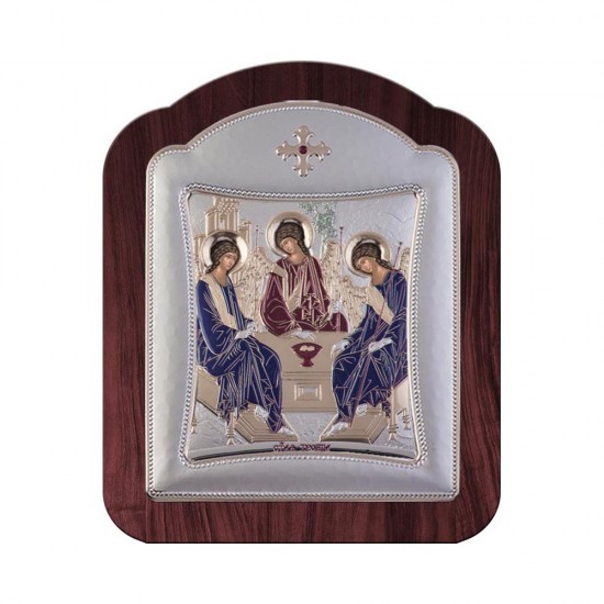 Αγία Τριάδα με Μοντέρνο Κανονικό Στεφάνι