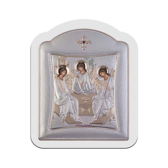 Αγία Τριάδα με Μοντέρνο Κανονικό Στεφάνι