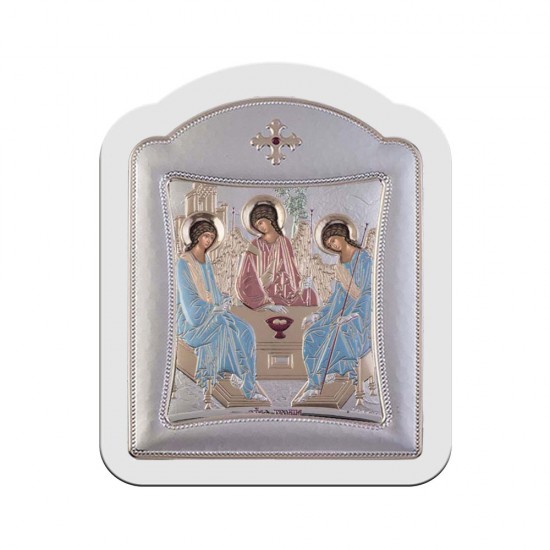 Αγία Τριάδα με Μοντέρνο Κανονικό Στεφάνι