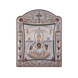 Παναγία των Παρισίων με Κλασικό Κανονικό Στεφάνι και Τζάμι