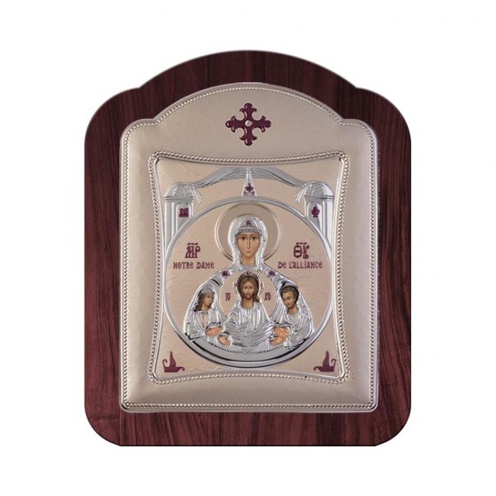 Παναγία των Παρισίων με Μοντέρνο Κανονικό Στεφάνι