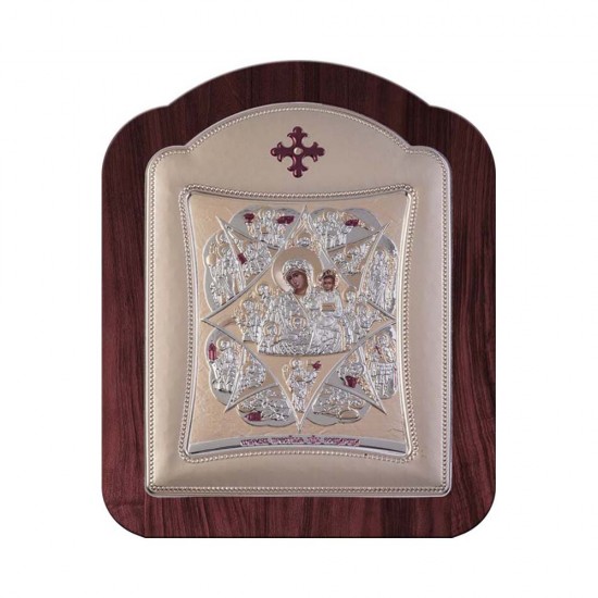 Neopalimaya Kupina με Μοντέρνο Κανονικό Στεφάνι