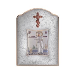 Παναγία Γερόντισσα με Μοντέρνο Φαρδύ Στεφάνι