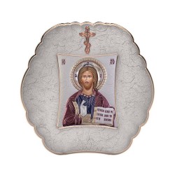 Χριστός με Μοντέρνο Στρογγυλό Στεφάνι