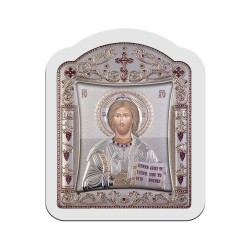 Χριστός με Κλασικό Κανονικό Στεφάνι και Τζάμι