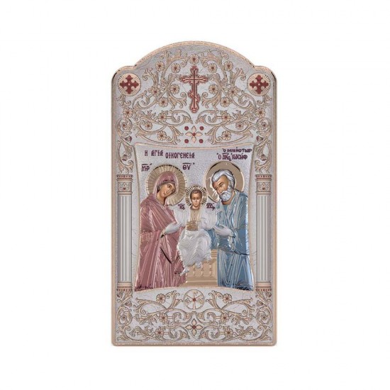 Αγία Οικογένεια με Κλασικό Μακρόστενο Στεφάνι