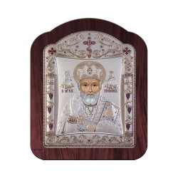 Αγιος Νικόλαος με Κλασικό Κανονικό Στεφάνι