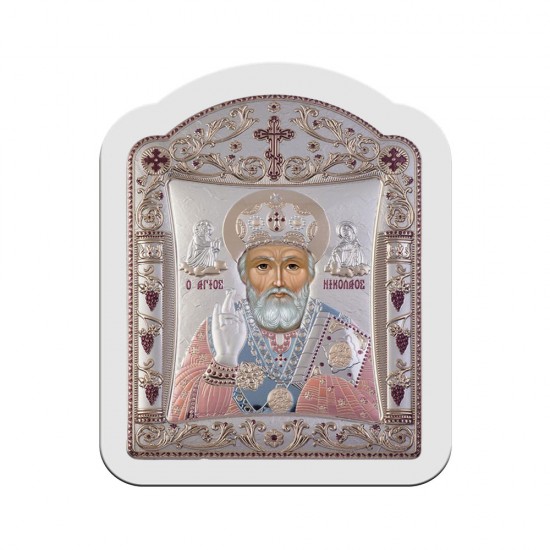 Αγιος Νικόλαος με Κλασικό Κανονικό Στεφάνι