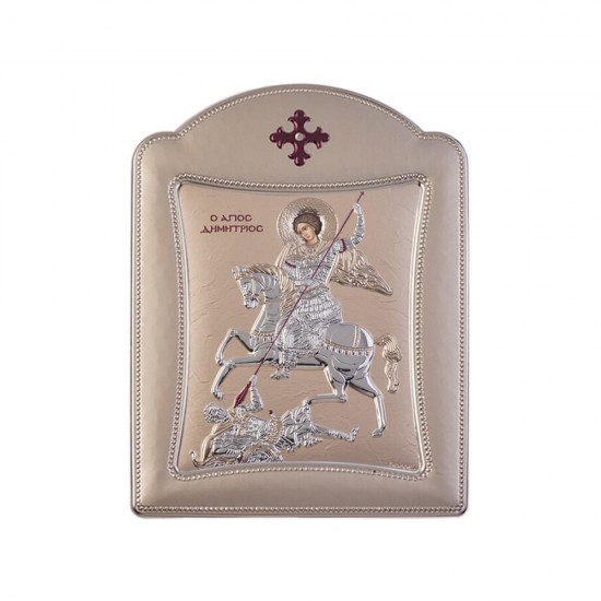 Αγιος Δημήτριος με Μοντέρνο Κανονικό Στεφάνι