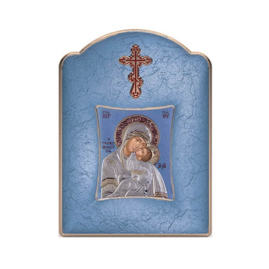 Παναγία Γλυκοφιλούσα με Μοντέρνο Φαρδύ Στεφάνι