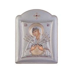 Παναγία  Επτάσπαθη με Μοντέρνο Κανονικό Στεφάνι