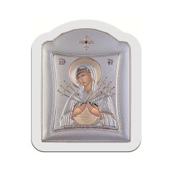 Παναγία  Επτάσπαθη με Μοντέρνο Κανονικό Στεφάνι