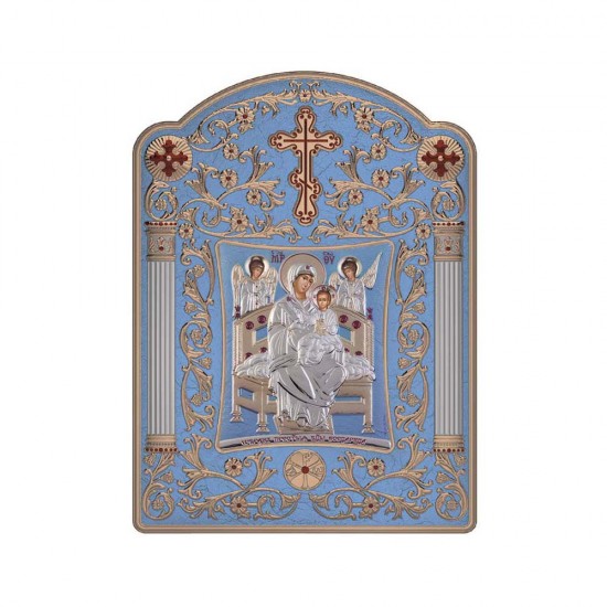 Παναγία Παντάνασσα με Κλασικό Φαρδύ Στεφάνι