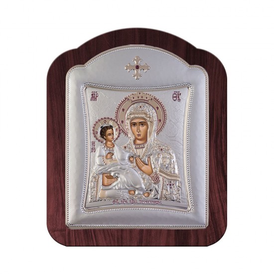 Παναγία Τριχερούσα με Μοντέρνο Κανονικό Στεφάνι