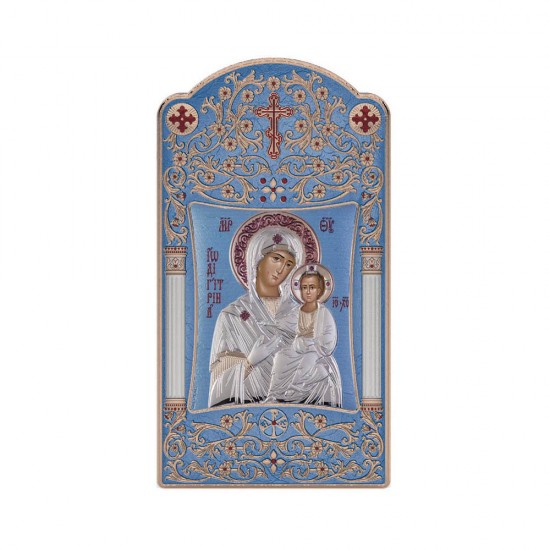 Παναγία Οδηγήτρια με Κλασικό Μακρόστενο Στεφάνι