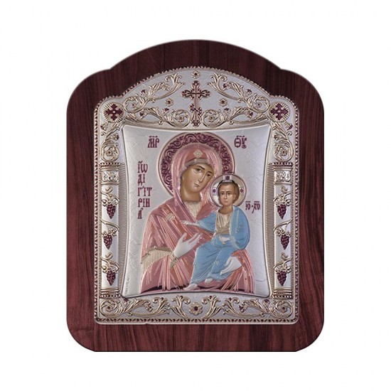 Παναγία Οδηγήτρια με Κλασικό Κανονικό Στεφάνι