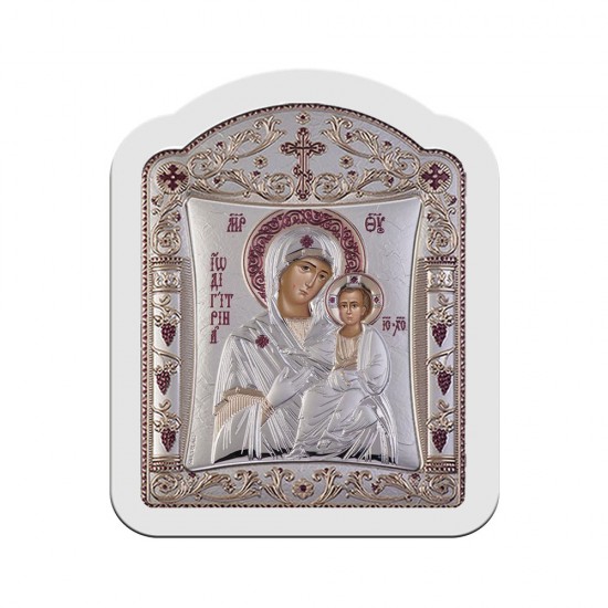 Παναγία Οδηγήτρια με Κλασικό Κανονικό Στεφάνι