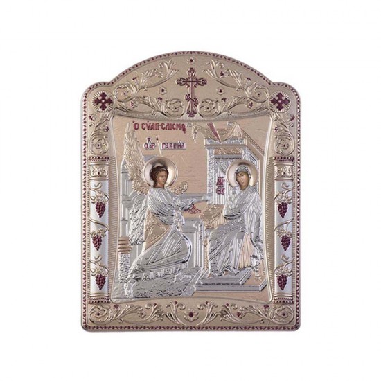 Ευαγγελισμός της Θεοτόκου με Κλασικό Κανονικό Στεφάνι