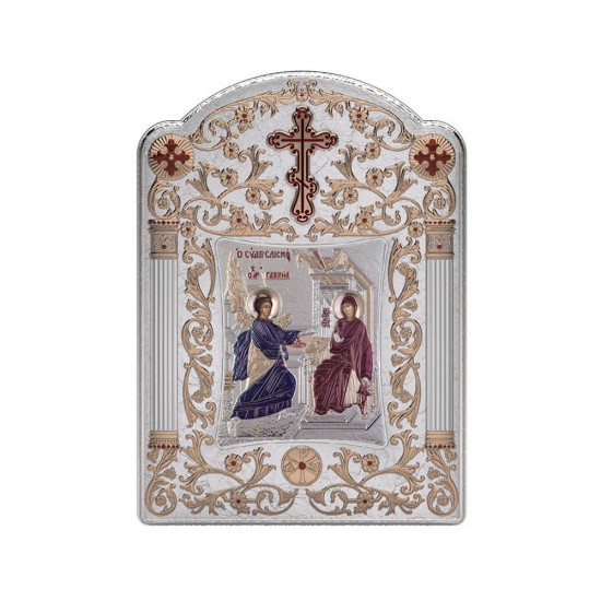 Ευαγγελισμός της Θεοτόκου με Κλασικό Φαρδύ Στεφάνι