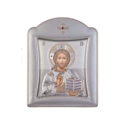 Χριστός με Μοντέρνο Κανονικό Στεφάνι και Τζάμι