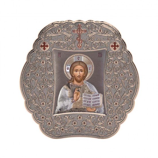 Χριστός με Κλασικό Στρογγυλό Στεφάνι