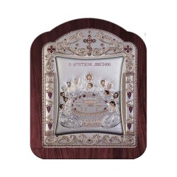 Μυστικός Δείπνος με Κλασικό Κανονικό Στεφάνι και Τζάμι