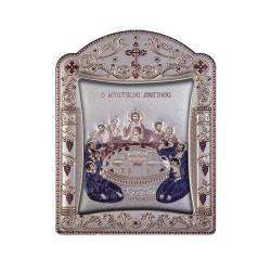 Μυστικός Δείπνος με Κλασικό Κανονικό Στεφάνι και Τζάμι