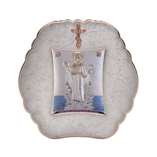 Περιβόλι της Παναγίας με Μοντέρνο Στρογγυλό Στεφάνι