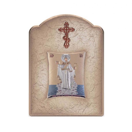 Περιβόλι της Παναγίας με Μοντέρνο Φαρδύ Στεφάνι