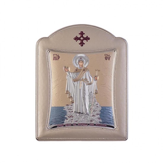 Περιβόλι της Παναγίας με Μοντέρνο Κανονικό Στεφάνι