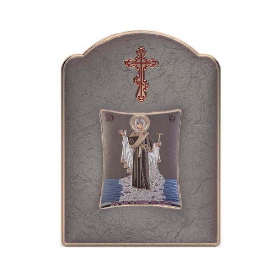 Περιβόλι της Παναγίας με Μοντέρνο Φαρδύ Στεφάνι