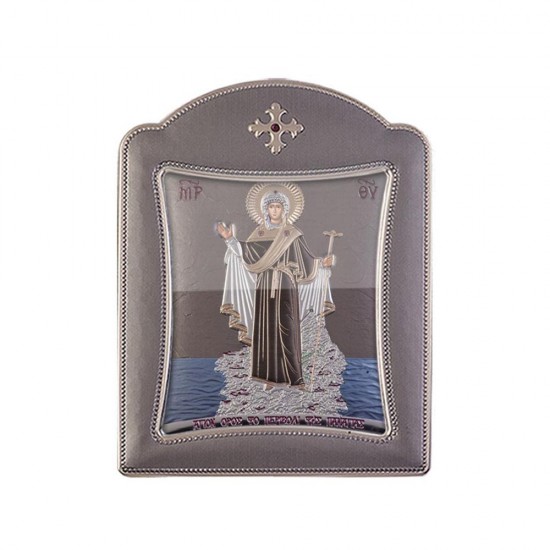 Περιβόλι της Παναγίας με Μοντέρνο Κανονικό Στεφάνι και Τζάμι