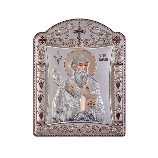 Αγιος Σπυρίδων με Κλασικό Κανονικό Στεφάνι