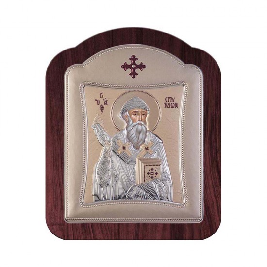 Αγιος Σπυρίδων με Μοντέρνο Κανονικό Στεφάνι