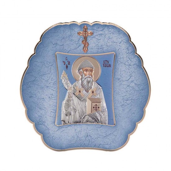 Αγιος Σπυρίδων με Μοντέρνο Στρογγυλό Στεφάνι