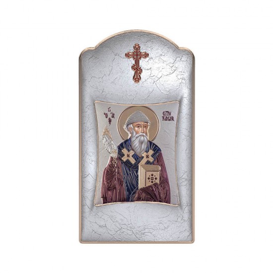 Αγιος Σπυρίδων με Μοντέρνο Μακρόστενο Στεφάνι